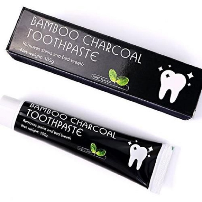 Generic BAMBOO CHARCOAL TOOTHPASTE MINT FLAVOUR 105g